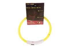 LED Dog Collar – Adjustable, Waterproof, USB Rechargeable for Night Safety