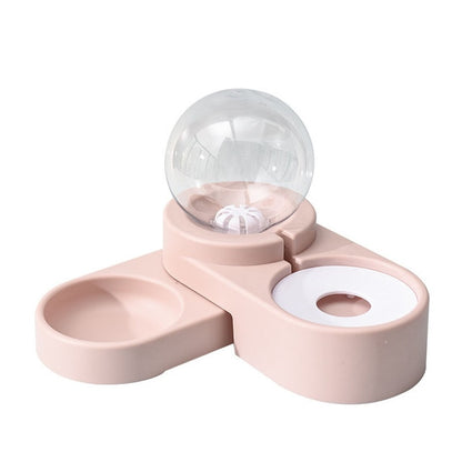 Automatic Pet Feeder & Water Fountain – Dog Bowls & Cat Drinking Station