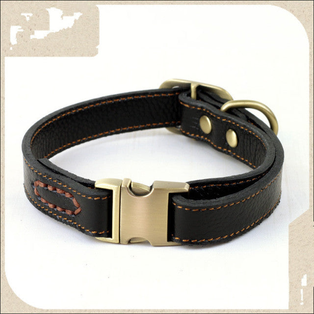Leather Heavy Duty Dog Collar