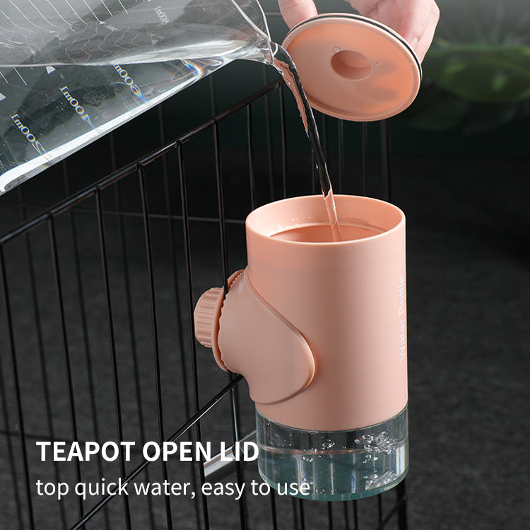 Hanging Dog Water Bottle – Portable Hydration for Pets