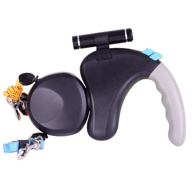 Double Dog Retractable Leash 3M
