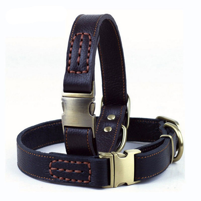 Leather Heavy Duty Dog Collar