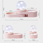 Automatic Pet Feeder & Water Fountain – Dog Bowls & Cat Drinking Station