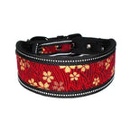 Reflective Printed Dog Collar – Comfortable & Safe for Day and Night