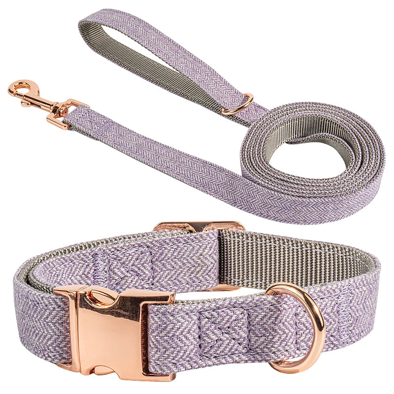 Bulk Rope Dog Leash & Collar Set – Durable Metal Clips & Fasteners