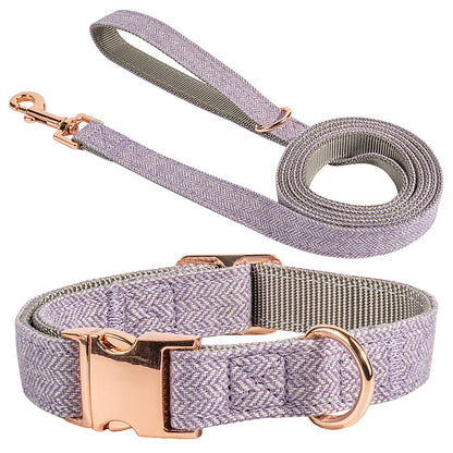 Bulk Rope Dog Leash & Collar Set – Durable Metal Clips & Fasteners