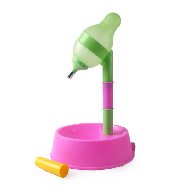 Adjustable Height Pet Watering Bowl – Vertical Dog & Cat Drinking Kettle