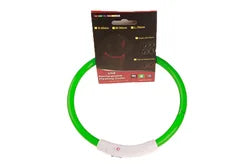 LED Dog Collar – Adjustable, Waterproof, USB Rechargeable for Night Safety