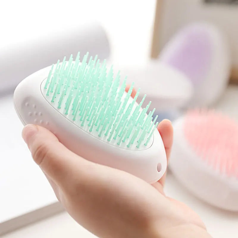 Self-Cleaning Pet Grooming Brush – Hair Remover for Dogs & Cats
