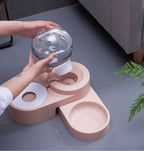 Automatic Pet Feeder & Water Fountain – Dog Bowls & Cat Drinking Station