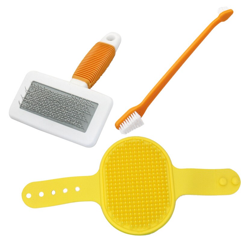 Pet Grooming Travel Kit – Brush, Comb & Nail Clipper Set for Dogs & Cats