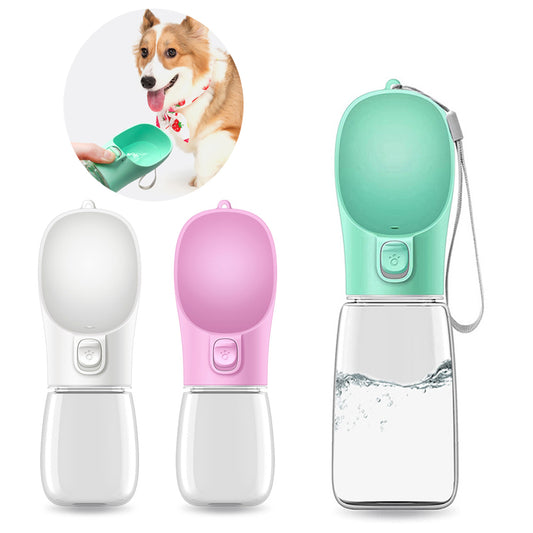 Portable Dog Water Bottle – Outdoor Travel Hydration for Puppies & Pets
