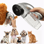 Electric Pet Grooming Vacuum – Cat & Dog Hair Remover Trimmer with Massage Head