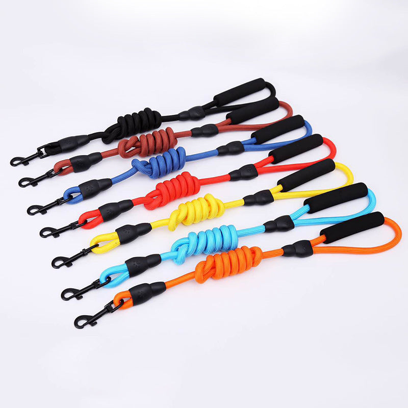 Solid Color Dog Harness & Leash Set