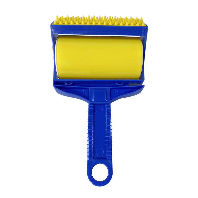 Reusable Pet Hair Remover Roller – Washable Sticky Brush for Clothes & Dust