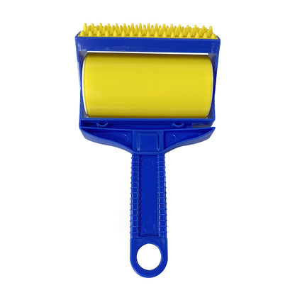 Reusable Pet Hair Remover Roller – Washable Sticky Brush for Clothes & Dust