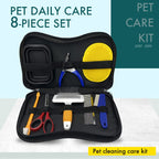 Pet Grooming Travel Kit – Brush, Comb & Nail Clipper Set for Dogs & Cats