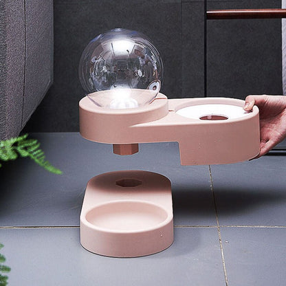 Automatic Pet Feeder & Water Fountain – Dog Bowls & Cat Drinking Station