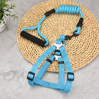 Adjustable Dog Chest Strap Harness with Leash – Comfortable Walking Lead