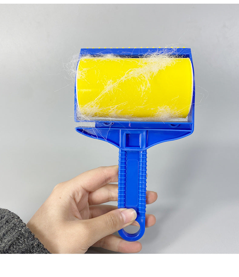 Reusable Pet Hair Remover Roller – Washable Sticky Brush for Clothes & Dust