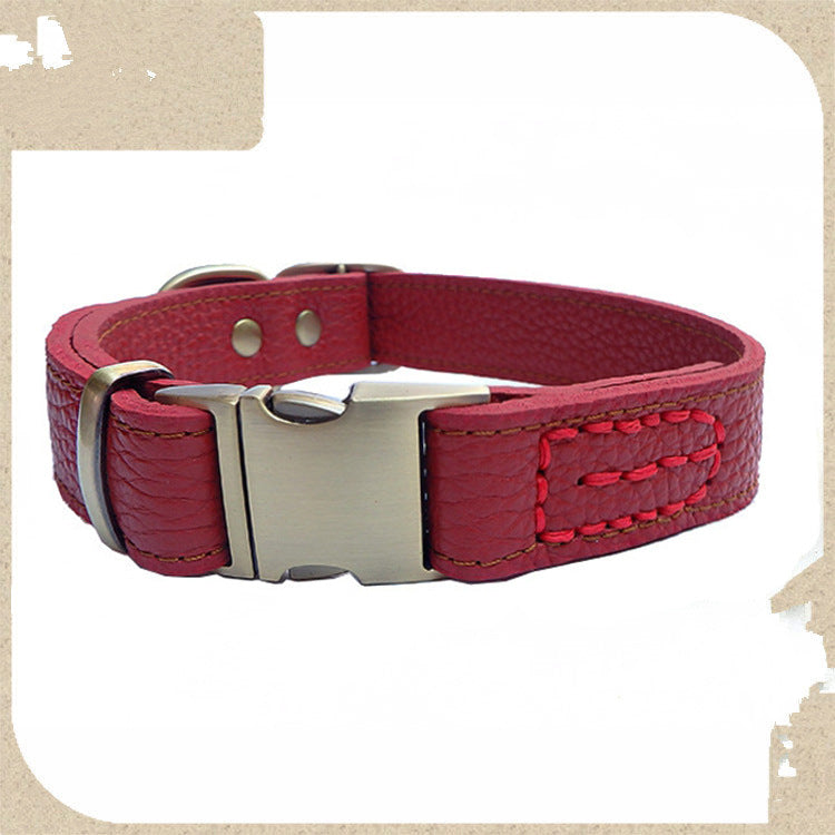 Leather Heavy Duty Dog Collar