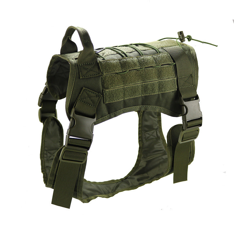 Outdoor Tactical Dog Harness with Leas