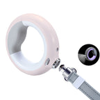 Night Light Dog Leash with Poop Bags