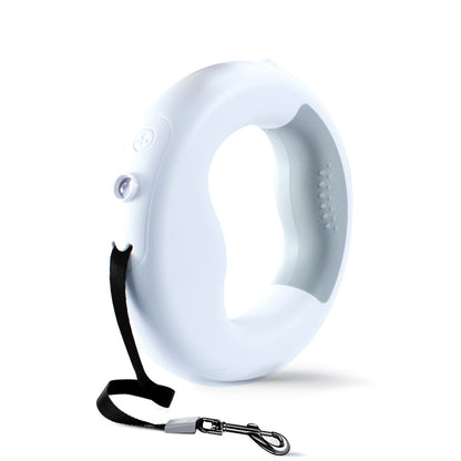 Night Light Dog Leash with Poop Bags